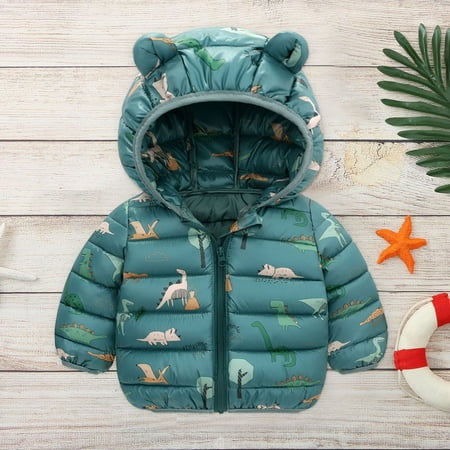 SUWHWEA Toddler Kids Baby Boys Girls Fashion Cute Cartoon Dinosaur Pattern Windproof Padded Clothes Jacket Hooded Coat in season Fall savings on Clearance
SUWHWEA Toddler Kids Baby Boys Girls Fashion Cute Cartoon Dinosaur Pattern Windproof Padded Clothes Jacket Hooded Coat in season Fall savings on Clearance