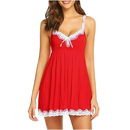 SELONE Womens Lingerie Set Lace Mini Skirt Backless Sleeveless Halter Suspender Short Pajamas Pajamas With Open Back Neck Funny Pajamas for Valentines Day Anniversary Wedding Honeymoon Red XXL
SELONE Womens Lingerie Set Lace Mini Skirt Backless Sleeveless Halter Suspender Short Pajamas Pajamas With Open Back Neck Funny Pajamas for Valentines Day Anniversary Wedding Honeymoon Red XXL
