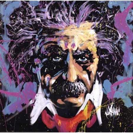 Albert Einstein Poster Poster Print by David Garibaldi