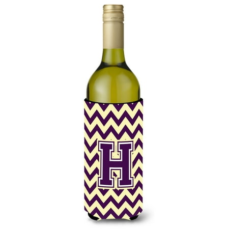 Carolines Treasures CJ1058-HLITERK Letter H Chevron Purple and Gold Wine Bottle Beverage Insulator Hugger Wine Bottle
Carolines Treasures CJ1058-HLITERK Letter H Chevron Purple and Gold Wine Bottle Beverage Insulator Hugger Wine Bottle