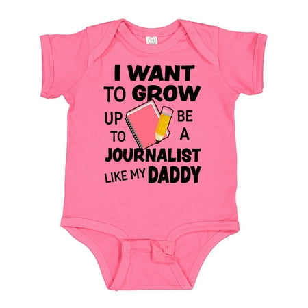 Inktastic I Want to Grow Up to Be a Journalist Like My Daddy Gift Baby Boy or Baby Girl Bodysuit
Inktastic I Want to Grow Up to Be a Journalist Like My Daddy Gift Baby Boy or Baby Girl Bodysuit