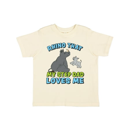 Inktastic Rhino That My Step Dad Loves Me with Cute Rhinos Gift Toddler Boy or Toddler Girl T-Shirt
Inktastic Rhino That My Step Dad Loves Me with Cute Rhinos Gift Toddler Boy or Toddler Girl T-Shirt