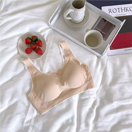 Women Seamless Bra with Removable Latex Chest Pad Push-up Fitness Camisole Breathable Thin Corset for Daily L Elegant Skin
Women Seamless Bra with Removable Latex Chest Pad Push-up Fitness Camisole Breathable Thin Corset for Daily L Elegant Skin