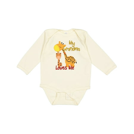 Inktastic My Grandma Loves Me Giraffe Gift Baby Boy or Baby Girl Long Sleeve Bodysuit
Inktastic My Grandma Loves Me Giraffe Gift Baby Boy or Baby Girl Long Sleeve Bodysuit