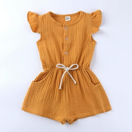 Toddler Girl Romper Deals Kid Toddler Summer Clothes Summer Girls Infant Jumpsuit Overalls Cotton Linen Ruffles Kids Romper Clothing Baby Toddler Jumpsuit Summer Savings Clearance 
Toddler Girl Romper Deals Kid Toddler Summer Clothes Summer Girls Infant Jumpsuit Overalls Cotton Linen Ruffles Kids Romper Clothing Baby Toddler Jumpsuit Summer Savings Clearance