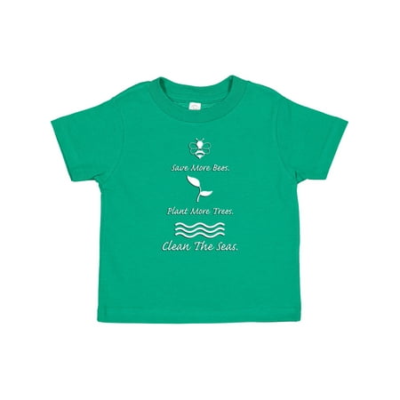 Inktastic Save More Bees Plant More Trees Clean the Seas Gift Baby Boy or Baby Girl T-Shirt
Inktastic Save More Bees Plant More Trees Clean the Seas Gift Baby Boy or Baby Girl T-Shirt