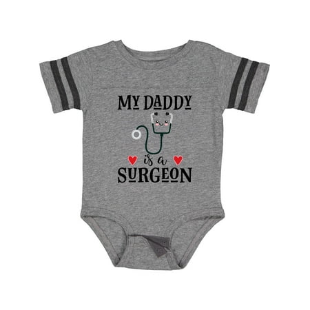 Inktastic Surgeon Daddy Doctor Baby Clothes Gift Baby Boy or Baby Girl Bodysuit 
Inktastic Surgeon Daddy Doctor Baby Clothes Gift Baby Boy or Baby Girl Bodysuit