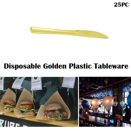Hfyihgf Disposable Gold Color Plastic Tableware Cutlery Spoon Fork Set 25PC Hot Party
Hfyihgf Disposable Gold Color Plastic Tableware Cutlery Spoon Fork Set 25PC Hot Party