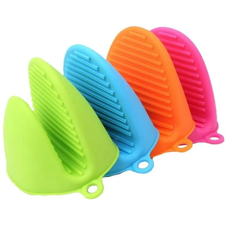 Kitch N Wares Silicone Pot Holder - Set of 4 Durable Pinch Mitts in Vibrant Color -
Kitch N Wares Silicone Pot Holder - Set of 4 Durable Pinch Mitts in Vibrant Color -