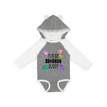Inktastic Future Fishing Buddy with Colorful Fish Gift Baby Boy or Baby Girl Long Sleeve Bodysuit
Inktastic Future Fishing Buddy with Colorful Fish Gift Baby Boy or Baby Girl Long Sleeve Bodysuit