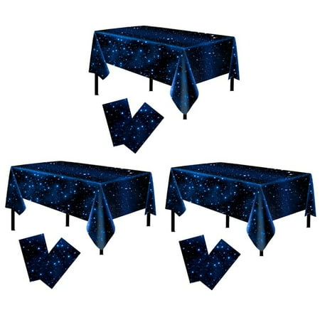 3 Pieces Birthday Party Tablecloth PEVA Waterproof and Oiled Tablecloth Disposable Party Tablecloth 54X108 Inch
3 Pieces Birthday Party Tablecloth PEVA Waterproof and Oiled Tablecloth Disposable Party Tablecloth 54X108 Inch