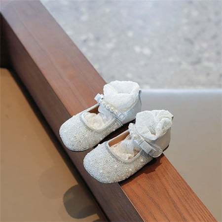 NIUREDLTD Toddler Kids Grils Dress Shoes Little Girl s Adorable Princess Party Girls Dress ShoesPrincess Flower Wedding Party Dress Shoes For Kids Toddler Princess Shoes Silver 23
NIUREDLTD Toddler Kids Grils Dress Shoes Little Girl s Adorable Princess Party Girls Dress ShoesPrincess Flower Wedding Party Dress Shoes For Kids Toddler Princess Shoes Silver 23