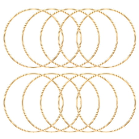 BESTONZON 10pcs Metal Wreath Rings Dreamcatcher DIY Craft Circles Round Metal Rings DIY Adornment Accessories
BESTONZON 10pcs Metal Wreath Rings Dreamcatcher DIY Craft Circles Round Metal Rings DIY Adornment Accessories