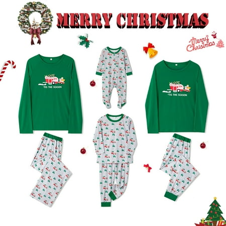 Christmas Family Matching Pajamas Sets Tops and Pants Sleepwear Holiday Xmas Loungewear Jammies Pjs For Adult Kids Baby
Christmas Family Matching Pajamas Sets Tops and Pants Sleepwear Holiday Xmas Loungewear Jammies Pjs For Adult Kids Baby