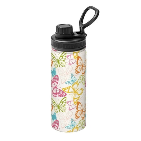 Hirioo Retro Colorful Butterfly for 18oz Sports Insulated Kettle for Gym Hiking Camping Running Mountain Bike Outdoor Sports
Hirioo Retro Colorful Butterfly for 18oz Sports Insulated Kettle for Gym Hiking Camping Running Mountain Bike Outdoor Sports