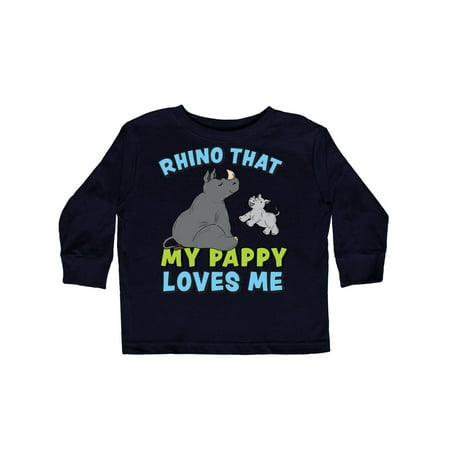 Inktastic Rhino That My Pappy Loves Me with Cute Rhinos Gift Toddler Boy or Toddler Girl Long Sleeve T-Shirt
Inktastic Rhino That My Pappy Loves Me with Cute Rhinos Gift Toddler Boy or Toddler Girl Long Sleeve T-Shirt
