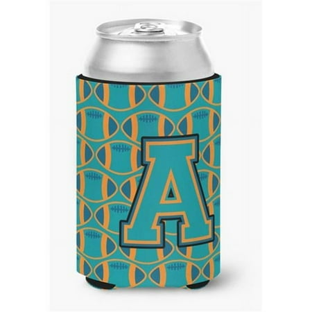 Carolines Treasures Letter A Football Aqua - Orange & Marine Blue Can or Bottle Hugger
Carolines Treasures Letter A Football Aqua - Orange & Marine Blue Can or Bottle Hugger