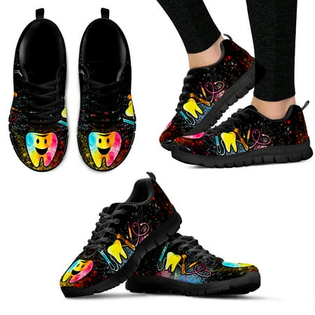 Trendy Art Graffiti Design Cute Cartoon Teeth Print Soft Sole Outdoor Casual Shoes Black Soft Sole Sneakers Zapatos
Trendy Art Graffiti Design Cute Cartoon Teeth Print Soft Sole Outdoor Casual Shoes Black Soft Sole Sneakers Zapatos
