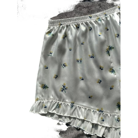Cute Ditsy Floral PrintCami Strap Short Sets Sleeveless Yellow Womens Pajama Sets (Women s)
Cute Ditsy Floral PrintCami Strap Short Sets Sleeveless Yellow Womens Pajama Sets (Women s)