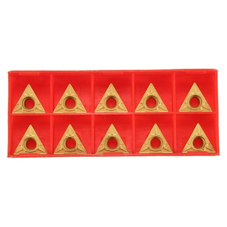 10x 16T304 CNC Lathe Inserts Processing Milling Bar Accs