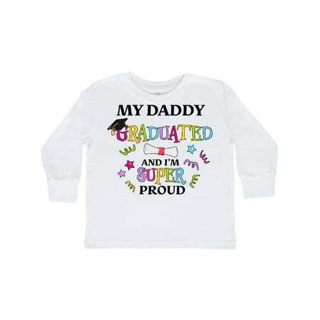 Inktastic My Daddy Graduated and I m Super Proud Gift Toddler Boy or Toddler Girl Long Sleeve T-Shirt
Inktastic My Daddy Graduated and I m Super Proud Gift Toddler Boy or Toddler Girl Long Sleeve T-Shirt