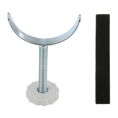 NUOLUX 1 Set Durable Gasket Gate Fence Fixator Guardrail Fittings (Silver)