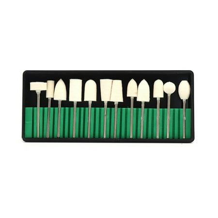Goodhd 12Pcs 2.35mm Wool Engraver Abrasive Tools Polishing Buffing Wheel Grinding Head
Goodhd 12Pcs 2.35mm Wool Engraver Abrasive Tools Polishing Buffing Wheel Grinding Head