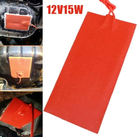 12V/15W Element Silicone Nitrous Bottle Heater Flexible Heating Pad Mat Plate UK