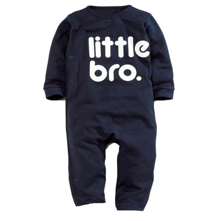 StylesILove Cut Graphic Coverall Baby Romper (18-24 Months Little Bro Navy Blue)
StylesILove Cut Graphic Coverall Baby Romper (18-24 Months Little Bro Navy Blue)