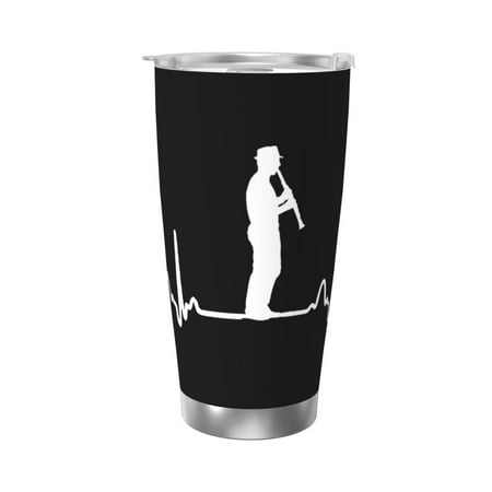 Heartbeat Clarinet Ekg 20 Oz Water Bottle Insulated Tumblers Stainless Steel Cups Double Wall Tumbler with Lid
Heartbeat Clarinet Ekg 20 Oz Water Bottle Insulated Tumblers Stainless Steel Cups Double Wall Tumbler with Lid