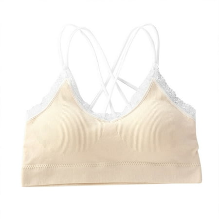 Bralettes for Women Lace Beautiful Back Sports Sling Wrap Chest Underwear Yoga Antiglare Bra
Bralettes for Women Lace Beautiful Back Sports Sling Wrap Chest Underwear Yoga Antiglare Bra