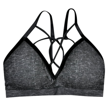 Yubnlvae Women Sports Bras Straps Cotton Striped Fitness Top Yoga Bra Crop Top Push Up Running Bra Workout Top
Yubnlvae Women Sports Bras Straps Cotton Striped Fitness Top Yoga Bra Crop Top Push Up Running Bra Workout Top