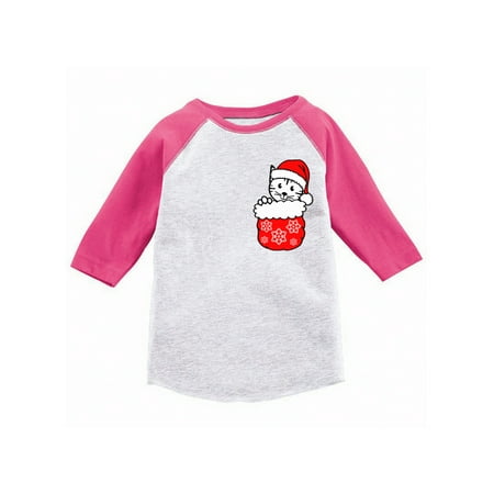 Awkward Styles Girls Boys Ugly Christmas T-Shirt Little Xmas Cat Toddler Raglan Shirt Pocket Print
Awkward Styles Girls Boys Ugly Christmas T-Shirt Little Xmas Cat Toddler Raglan Shirt Pocket Print
