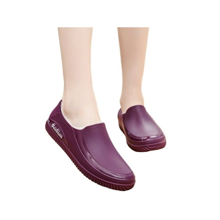 Lacyhop Ladies Kitchen Waterproof Slip On Rain Boots Women Outdoor Casual Safty Garden Shoes Nonslip Ankle Work Shoe
Lacyhop Ladies Kitchen Waterproof Slip On Rain Boots Women Outdoor Casual Safty Garden Shoes Nonslip Ankle Work Shoe