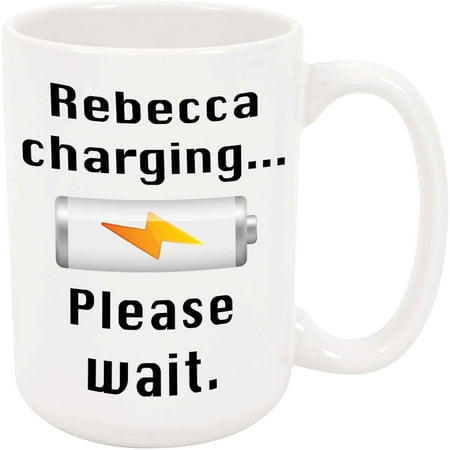Rebecca Charging Coffee Mug