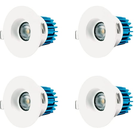 Rayhil Sonic 2.5 inch Round Recessed LED Downlight with Junction Box 9W 800LM 3500K Soft White 4 Pack
Rayhil Sonic 2.5 inch Round Recessed LED Downlight with Junction Box 9W 800LM 3500K Soft White 4 Pack