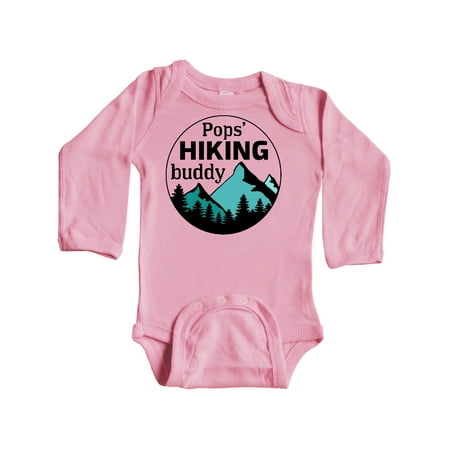 Inktastic Pops Hiking Buddy with Mountains and Trees Gift Baby Boy or Baby Girl Long Sleeve Bodysuit
Inktastic Pops Hiking Buddy with Mountains and Trees Gift Baby Boy or Baby Girl Long Sleeve Bodysuit