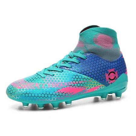 Earlde Men s Soccer Shoes Football Boots Cleats High-Top Spikes Soccer Shoes Boys Outdoor Indoor Athletic Training Sneakers
Earlde Men s Soccer Shoes Football Boots Cleats High-Top Spikes Soccer Shoes Boys Outdoor Indoor Athletic Training Sneakers