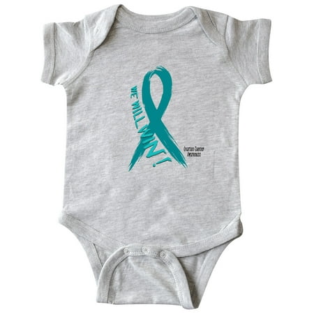Inktastic We Will Win Against Ovarian Cancer Ribbon Gift Baby Boy or Baby Girl Bodysuit
Inktastic We Will Win Against Ovarian Cancer Ribbon Gift Baby Boy or Baby Girl Bodysuit
