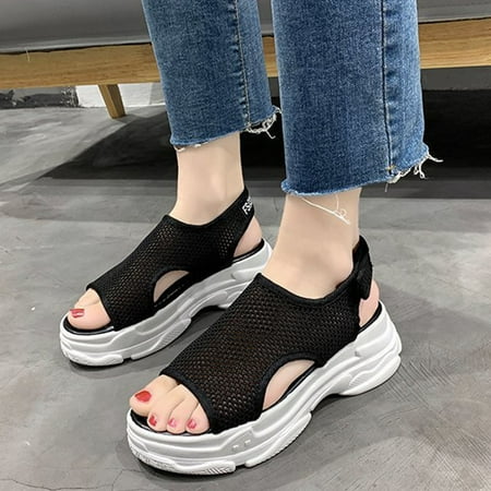Winter Savings Clearance! SuoKom Sandals Women Fashion Breathable Sandals Casual Sponge Cake Bottom Fish Mouth Sandals Slippers Shoes for Women
Winter Savings Clearance! SuoKom Sandals Women Fashion Breathable Sandals Casual Sponge Cake Bottom Fish Mouth Sandals Slippers Shoes for Women