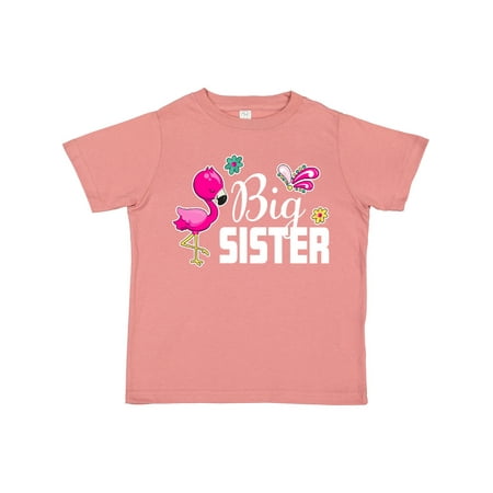 Inktastic Big Sister with Flamingo and Flowers Gift Toddler Toddler Girl T-Shirt
Inktastic Big Sister with Flamingo and Flowers Gift Toddler Toddler Girl T-Shirt