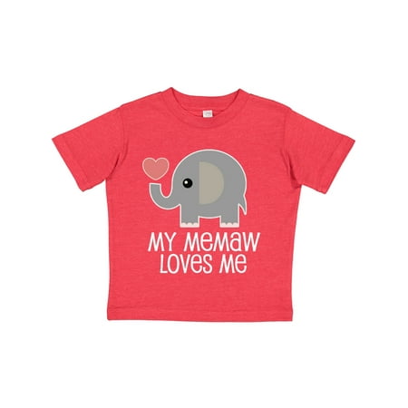 Inktastic Memaw Loves Me Grandchild Gift Toddler Boy or Toddler Girl T-Shirt
Inktastic Memaw Loves Me Grandchild Gift Toddler Boy or Toddler Girl T-Shirt