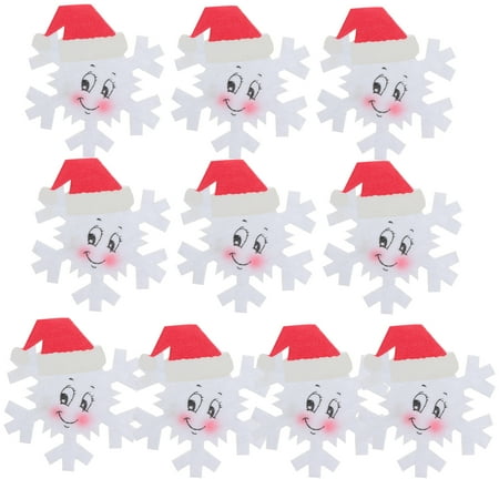 HOMEMAXS 10pcs Christmas Snowflake Shape Coaster Insulation Pad Xmas Hat Cup Mats Doily for Home Hotel Restaurant
HOMEMAXS 10pcs Christmas Snowflake Shape Coaster Insulation Pad Xmas Hat Cup Mats Doily for Home Hotel Restaurant