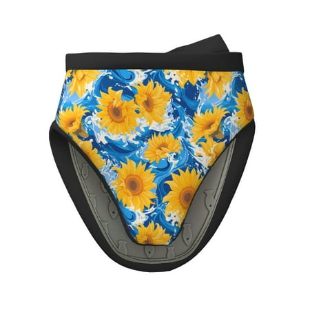 Pofeuu Blue Ocean Wave Sunflower Print Thickened Mini Silicone Oven Mitts Heat Resistant Rubber Oven Mitt Gloves Finger Pinch Grips Pot Holder Silicone Potholder
Pofeuu Blue Ocean Wave Sunflower Print Thickened Mini Silicone Oven Mitts Heat Resistant Rubber Oven Mitt Gloves Finger Pinch Grips Pot Holder Silicone Potholder