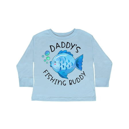 Inktastic Daddy s Fishing Buddy with Cute Blue Fish Gift Toddler Boy or Toddler Girl Long Sleeve T-Shirt
Inktastic Daddy s Fishing Buddy with Cute Blue Fish Gift Toddler Boy or Toddler Girl Long Sleeve T-Shirt