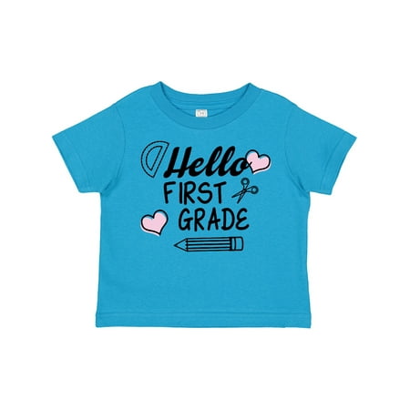 Inktastic Hello 1st Grade with Hearts and School Supplies Gift Toddler Boy or Toddler Girl T-Shirt
Inktastic Hello 1st Grade with Hearts and School Supplies Gift Toddler Boy or Toddler Girl T-Shirt