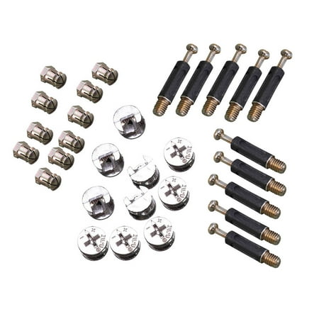Frcolor 10 Sets Furniture Connectors Cam Fittings Pre-Inserted Nuts Dowels Furniture Screw-in Nut for Wood Furniture Cupboard Drawer
Frcolor 10 Sets Furniture Connectors Cam Fittings Pre-Inserted Nuts Dowels Furniture Screw-in Nut for Wood Furniture Cupboard Drawer