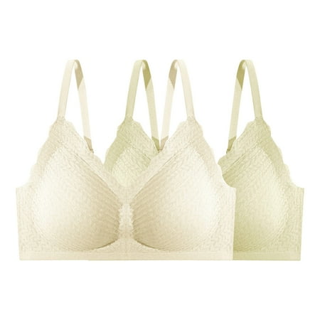 Reduce Bra YANXIAO 2023 Women s Sexy 2-Pack Soft Support Small Bust Push-Up Cup Three-Row Khaki XXL
Reduce Bra YANXIAO 2023 Women s Sexy 2-Pack Soft Support Small Bust Push-Up Cup Three-Row Khaki XXL