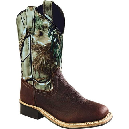 Old West Youth s Broad Square Toe Boots
