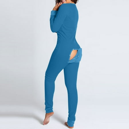 TMOYZQ Plus Size Women s Sexy Jumpsuit Sleepwear Bandage Long Sleeve Onesies Pajamas V-Neck Button-down Bodysuit Solid Color Functional Back Flap Adults Underwear Rompers Overalls
TMOYZQ Plus Size Women s Sexy Jumpsuit Sleepwear Bandage Long Sleeve Onesies Pajamas V-Neck Button-down Bodysuit Solid Color Functional Back Flap Adults Underwear Rompers Overalls